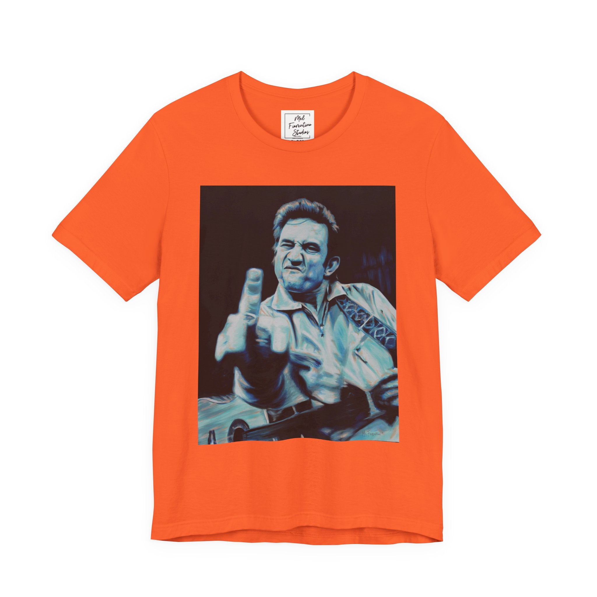 Folsom Prision Blues Johnny Cash Unisex Jersey Short Sleeve Tee