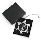 Slash Pewter Snowflake Ornament