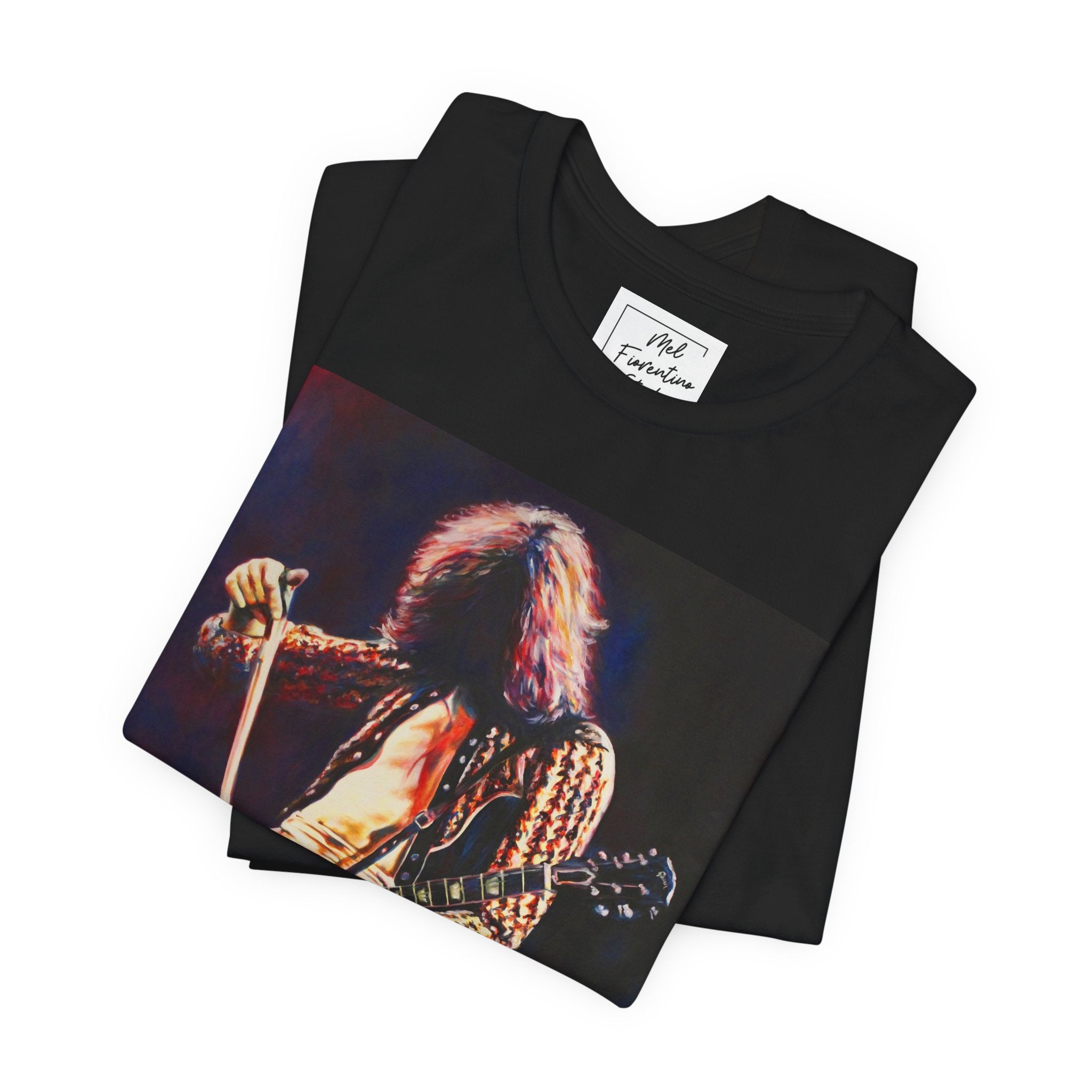 Jimmy Page Led Zeppelin Unisex Jersey Short Sleeve Tee