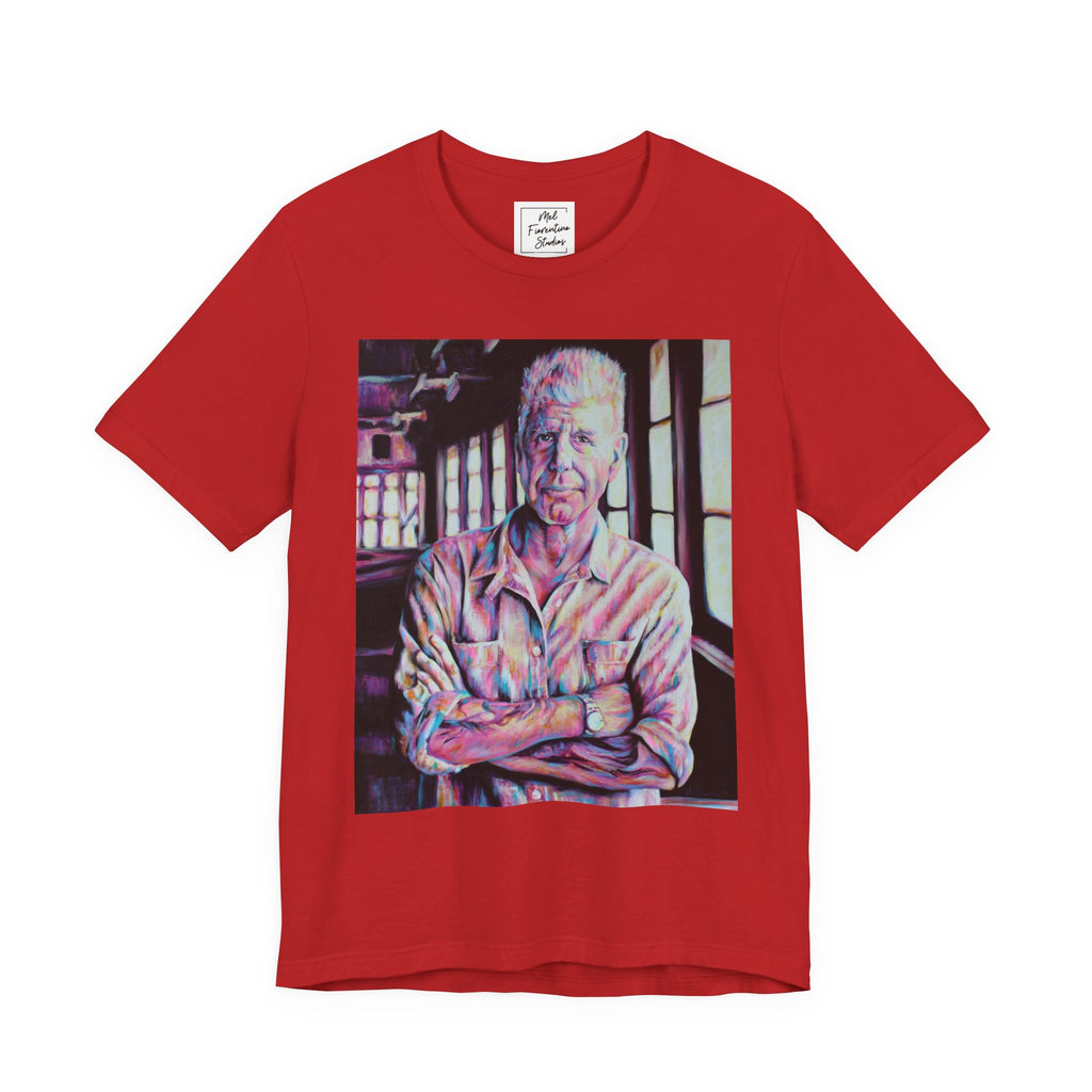 Anthony Bourdain II Unisex Jersey Short Sleeve Tee