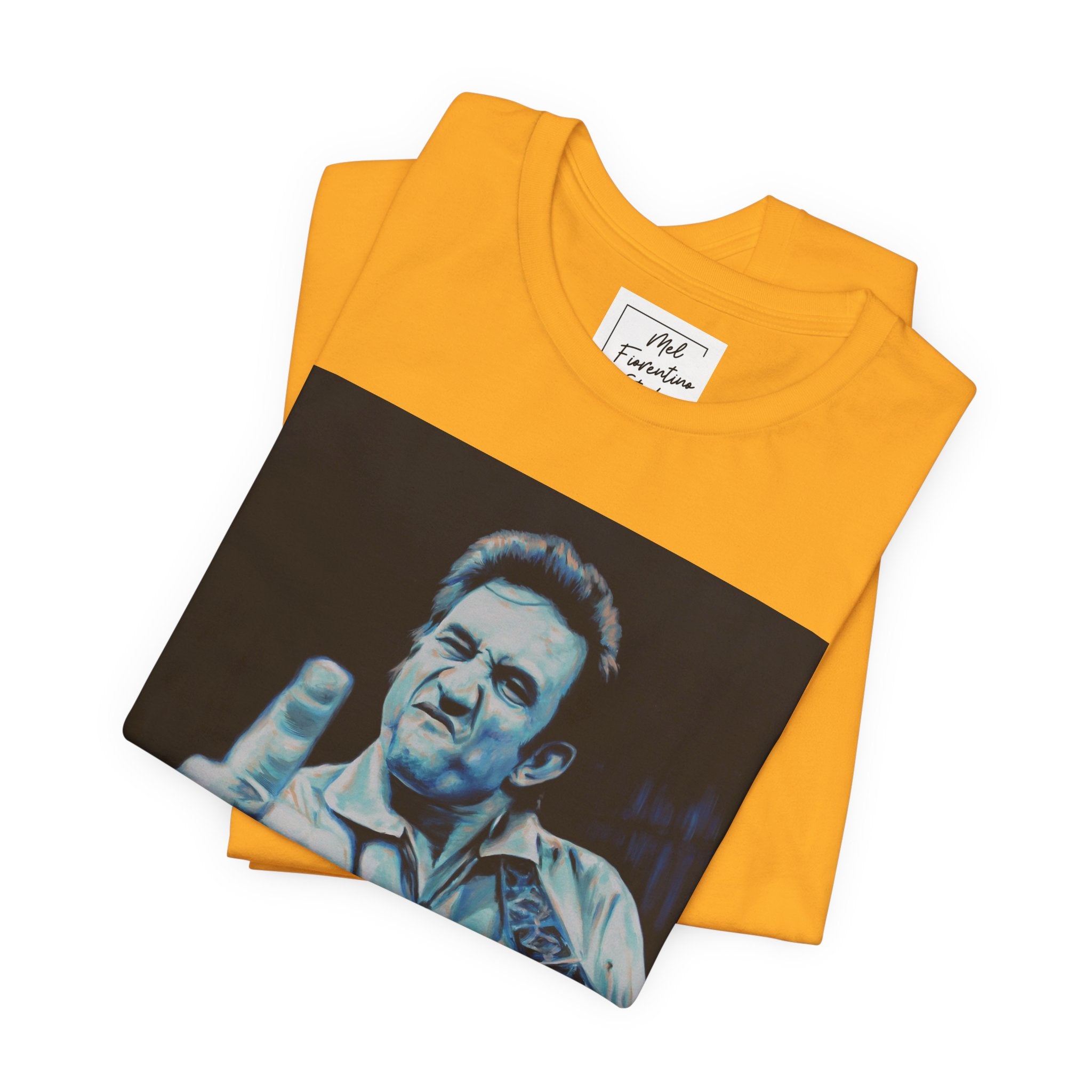 Folsom Prision Blues Johnny Cash Unisex Jersey Short Sleeve Tee