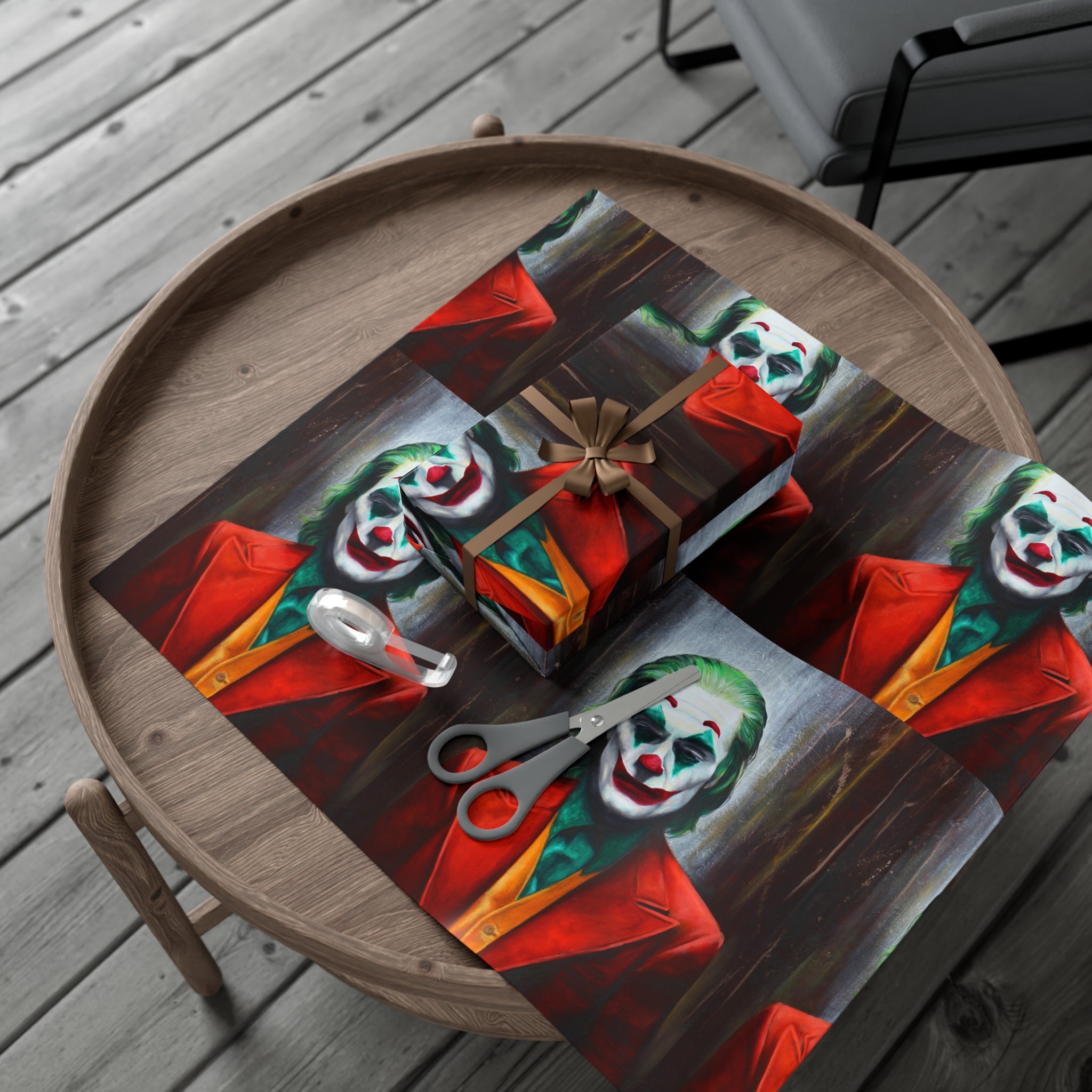 The Joker Gift Wrap Papers by Mel Fiorentino