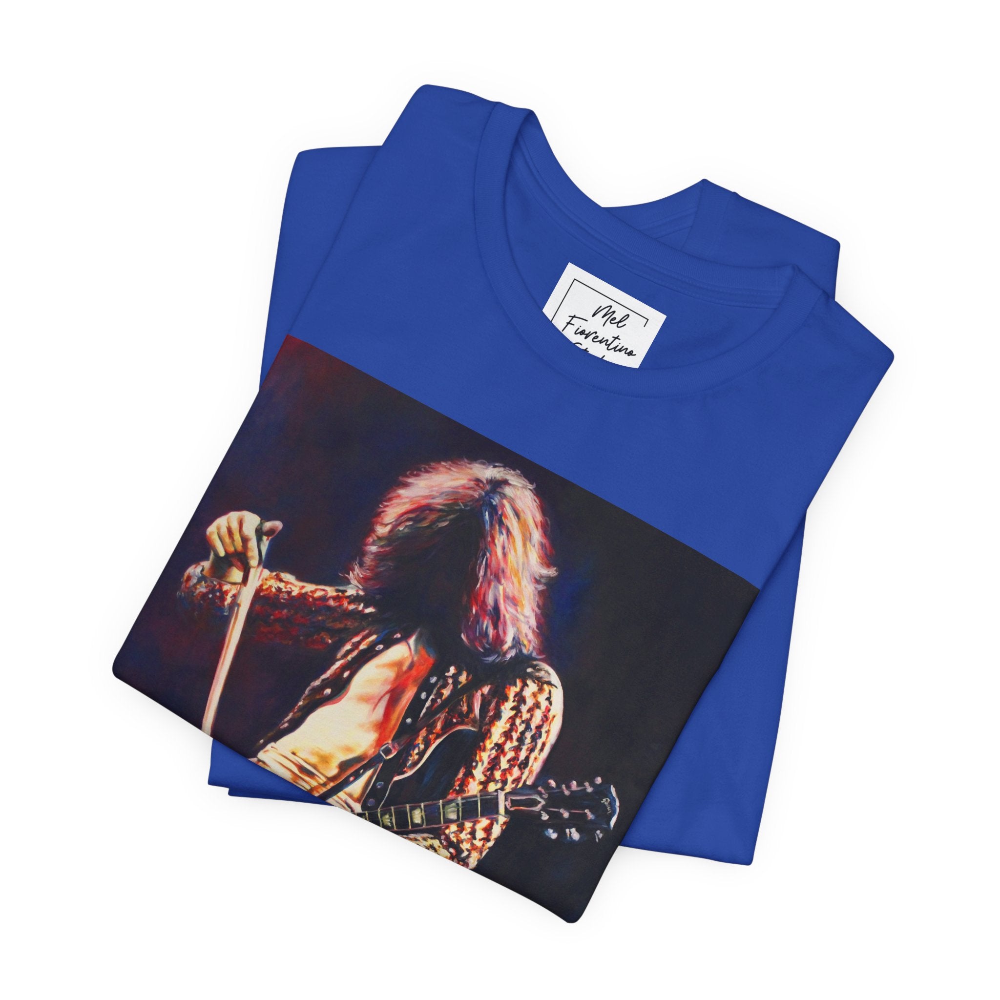 Jimmy Page Led Zeppelin Unisex Jersey Short Sleeve Tee