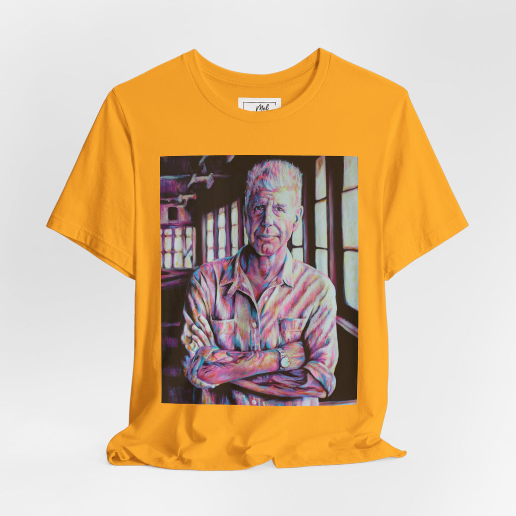Anthony Bourdain II Unisex Jersey Short Sleeve Tee