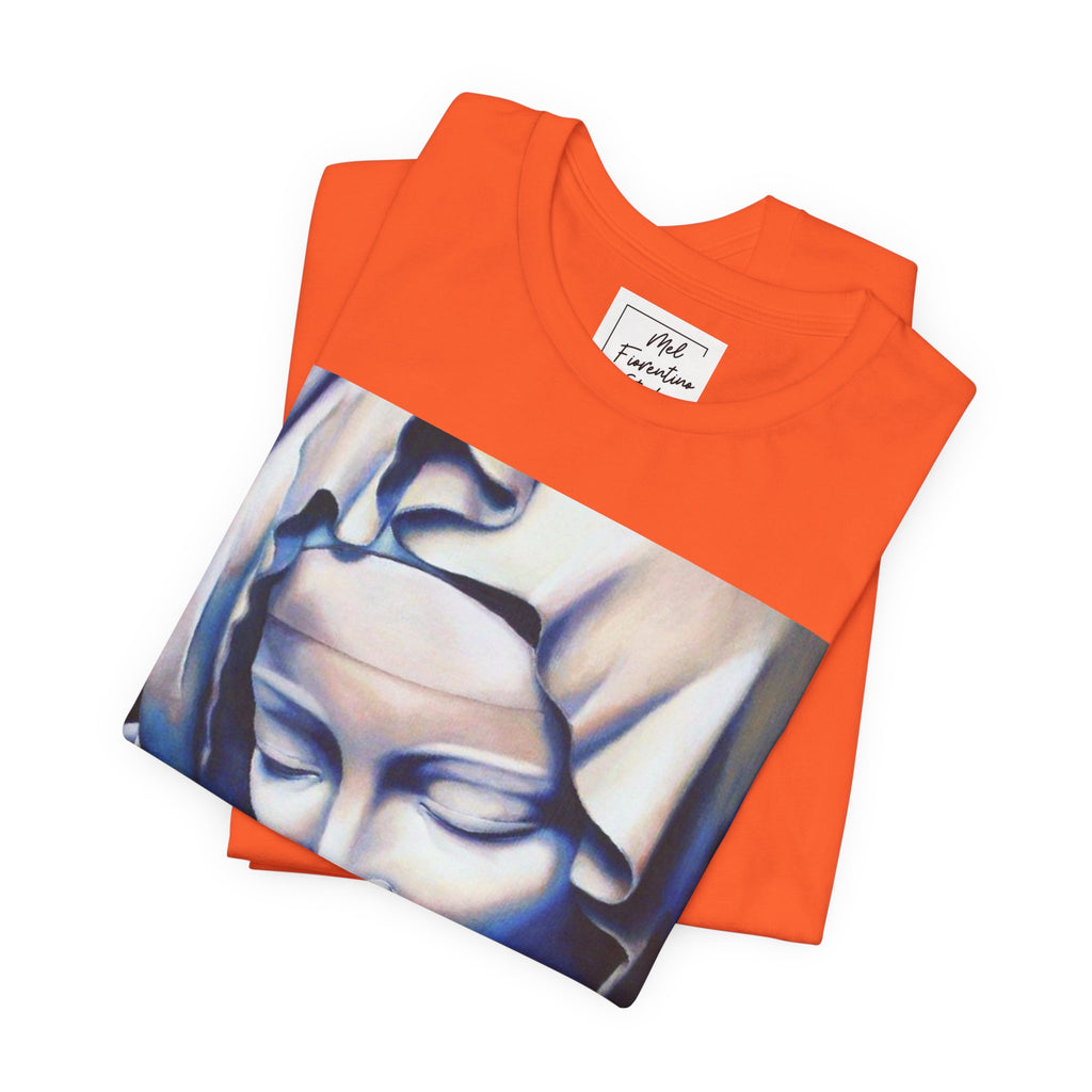Mother Mary Pieta Michelangelo Unisex Jersey Short Sleeve Tee