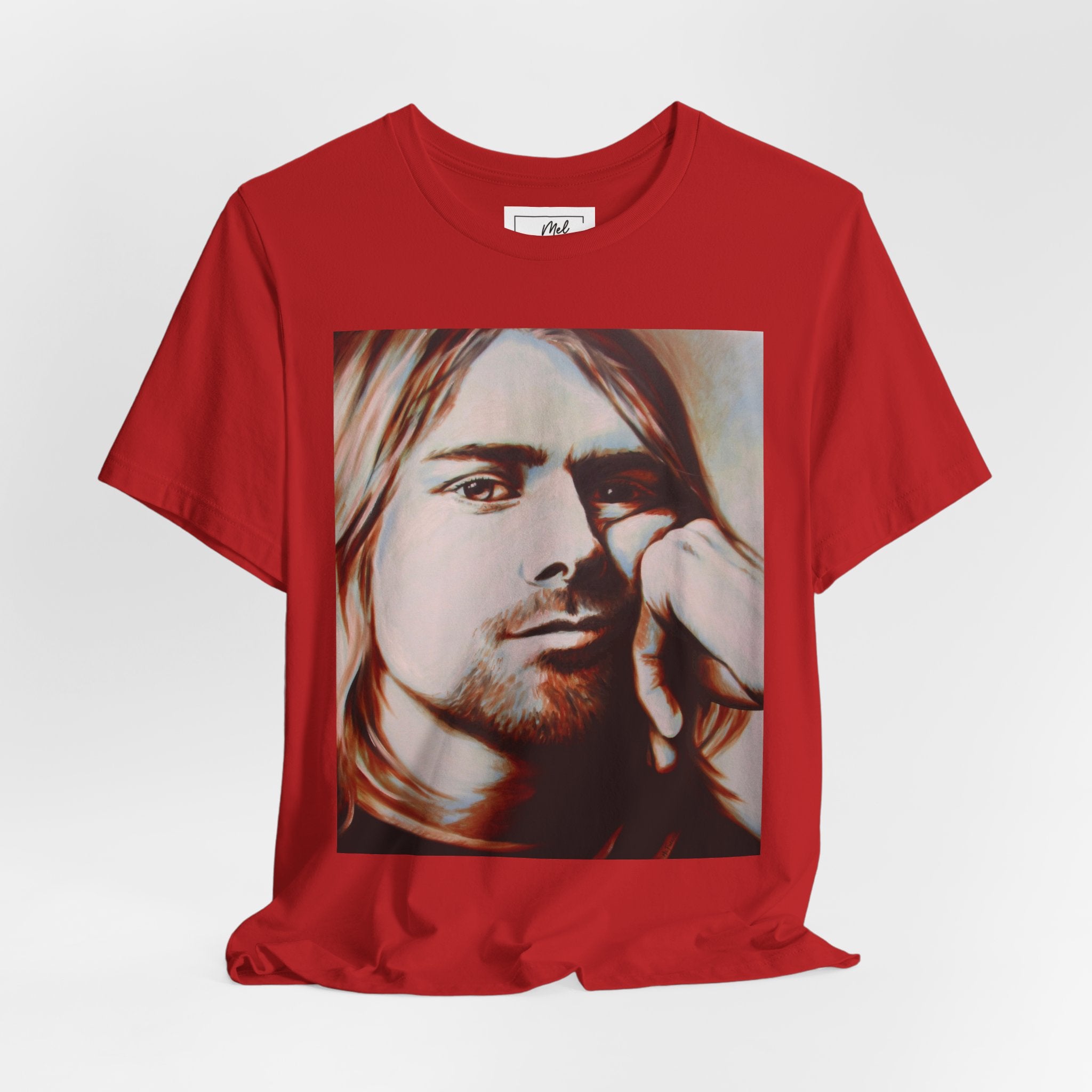 Kurt Cobain Nirvana Unisex Jersey Short Sleeve Tee