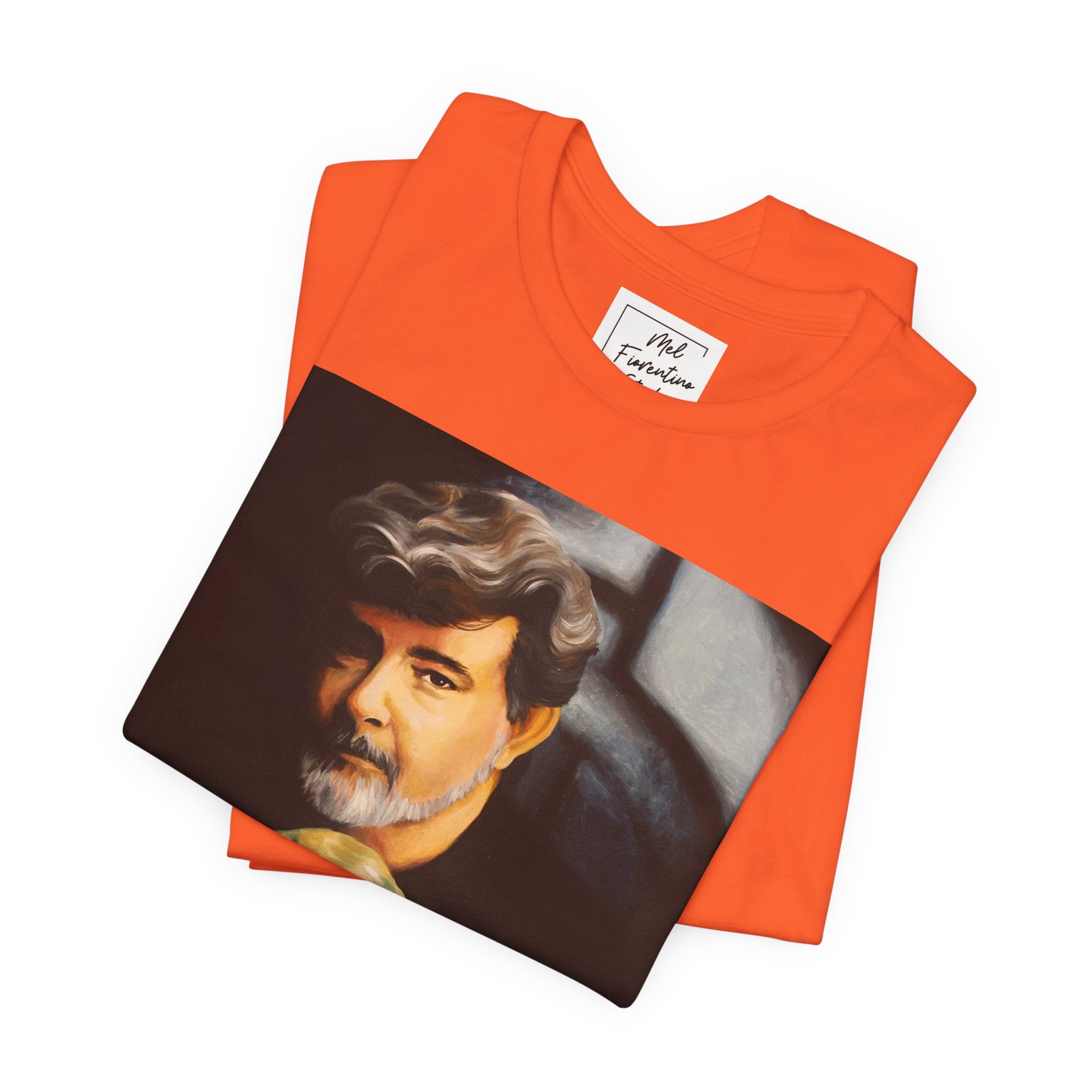 George & Yoda Unisex Jersey Short Sleeve Tee