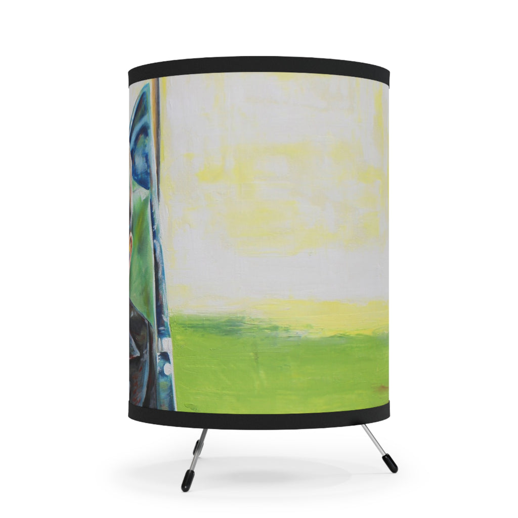 Stephen Hawking Tripod Lamp with High-Res Printed Shade, US\CA plug