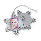 Mac Pewter Snowflake Ornament by Mel Fiorentino