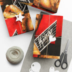 B.B. King Gift Wrap Papers by Mel Fiorentino