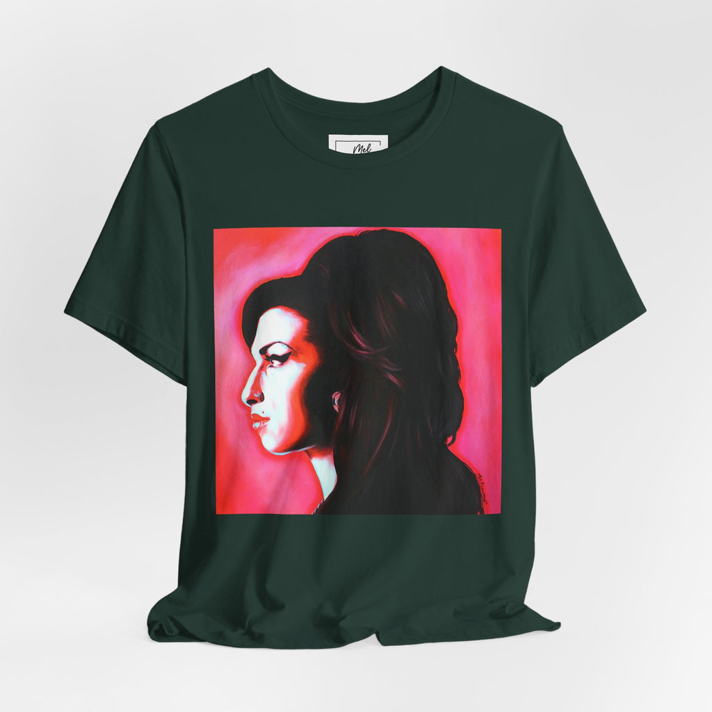 Back to Black Amy Unisex Jersey Short Sleeve Tee