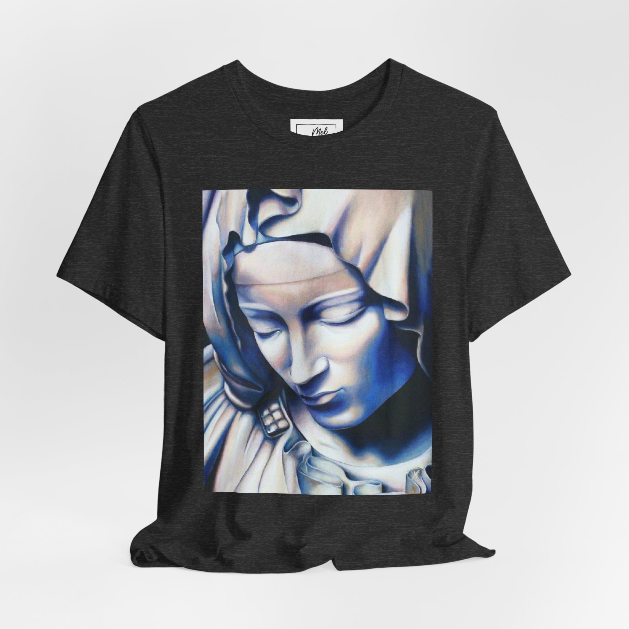 Mother Mary Pieta Michelangelo Unisex Jersey Short Sleeve Tee