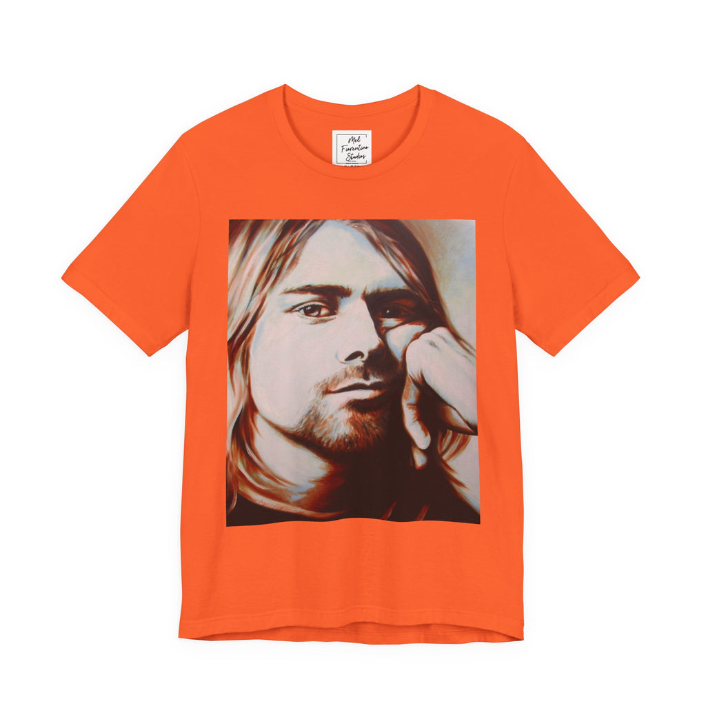 Kurt Cobain Nirvana Unisex Jersey Short Sleeve Tee