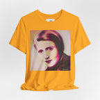 Ayn Rand Writer Unisex Jersey Short Sleeve Tee