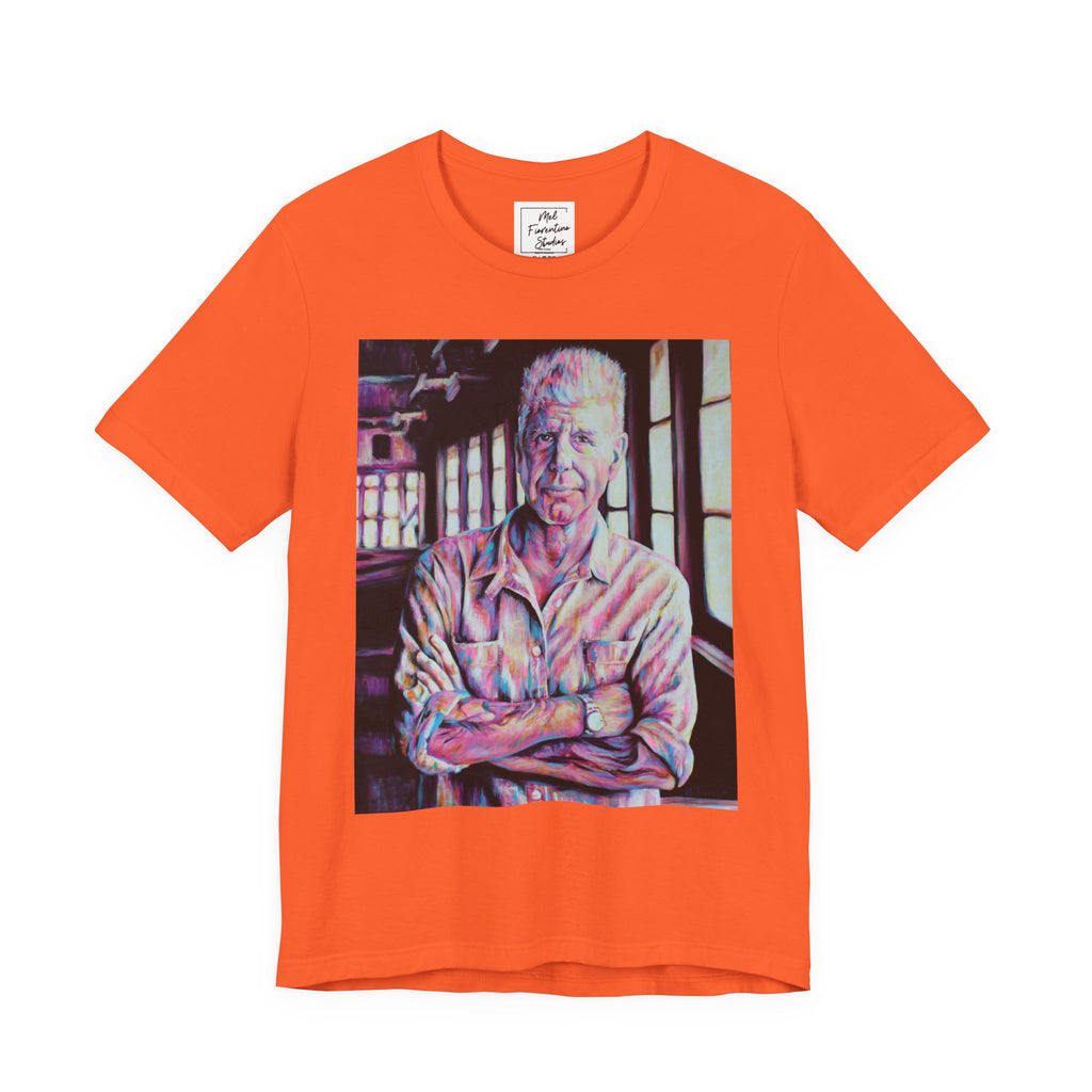Anthony Bourdain II Unisex Jersey Short Sleeve Tee
