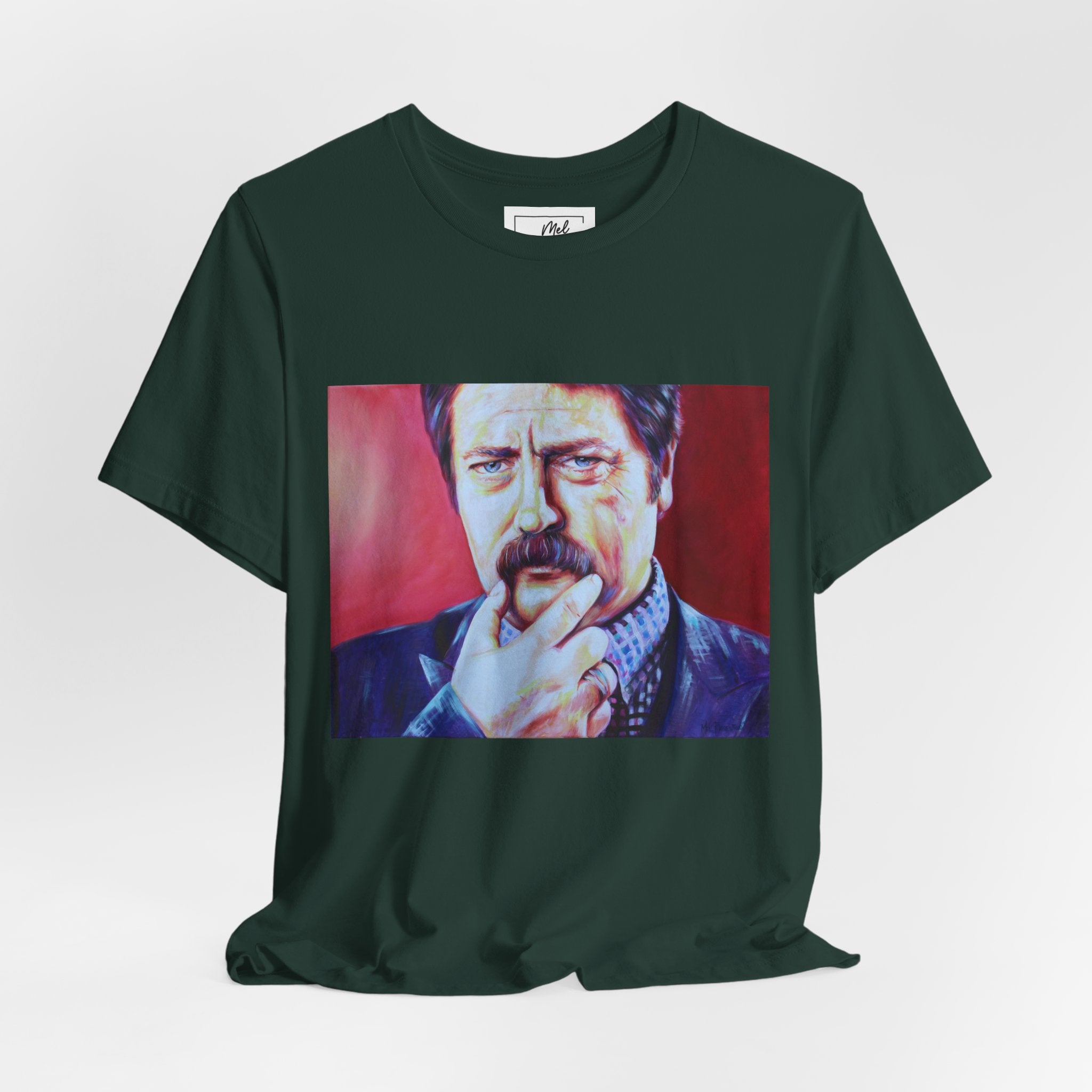 Ron Swanson Unisex Jersey Short Sleeve Tee