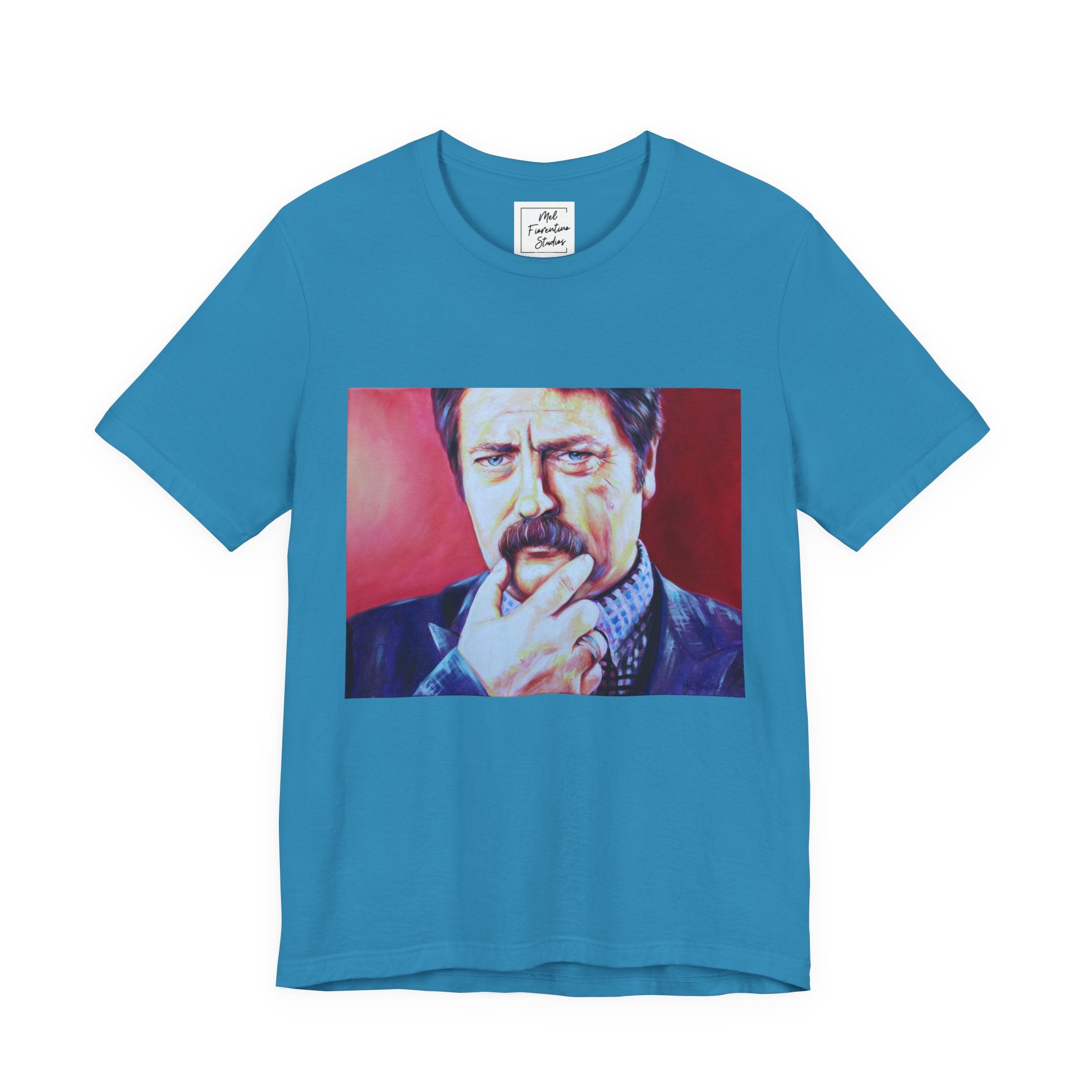 Ron Swanson Unisex Jersey Short Sleeve Tee