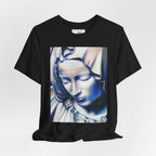 Mother Mary Pieta Michelangelo Unisex Jersey Short Sleeve Tee