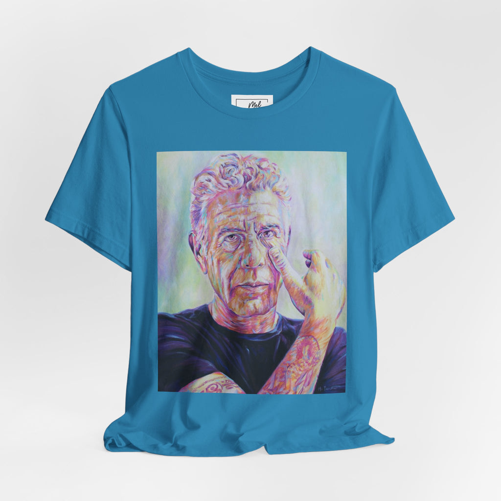 Anthony Bourdain Unisex Jersey Short Sleeve Tee