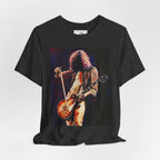 Jimmy Page Led Zeppelin Unisex Jersey Short Sleeve Tee