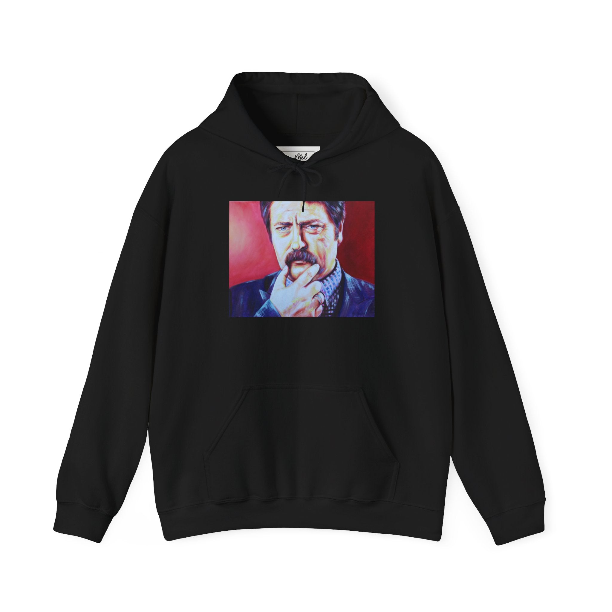 Ron Swanson Unisex Heavy Blend™ Hooded Sweatshirt