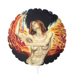Phoenix Rising- Embracing the Fire Balloon (Round), 11"