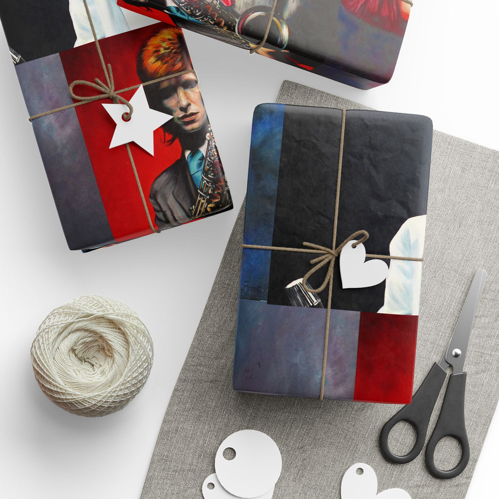 David Bowie Art Wrapping Papers