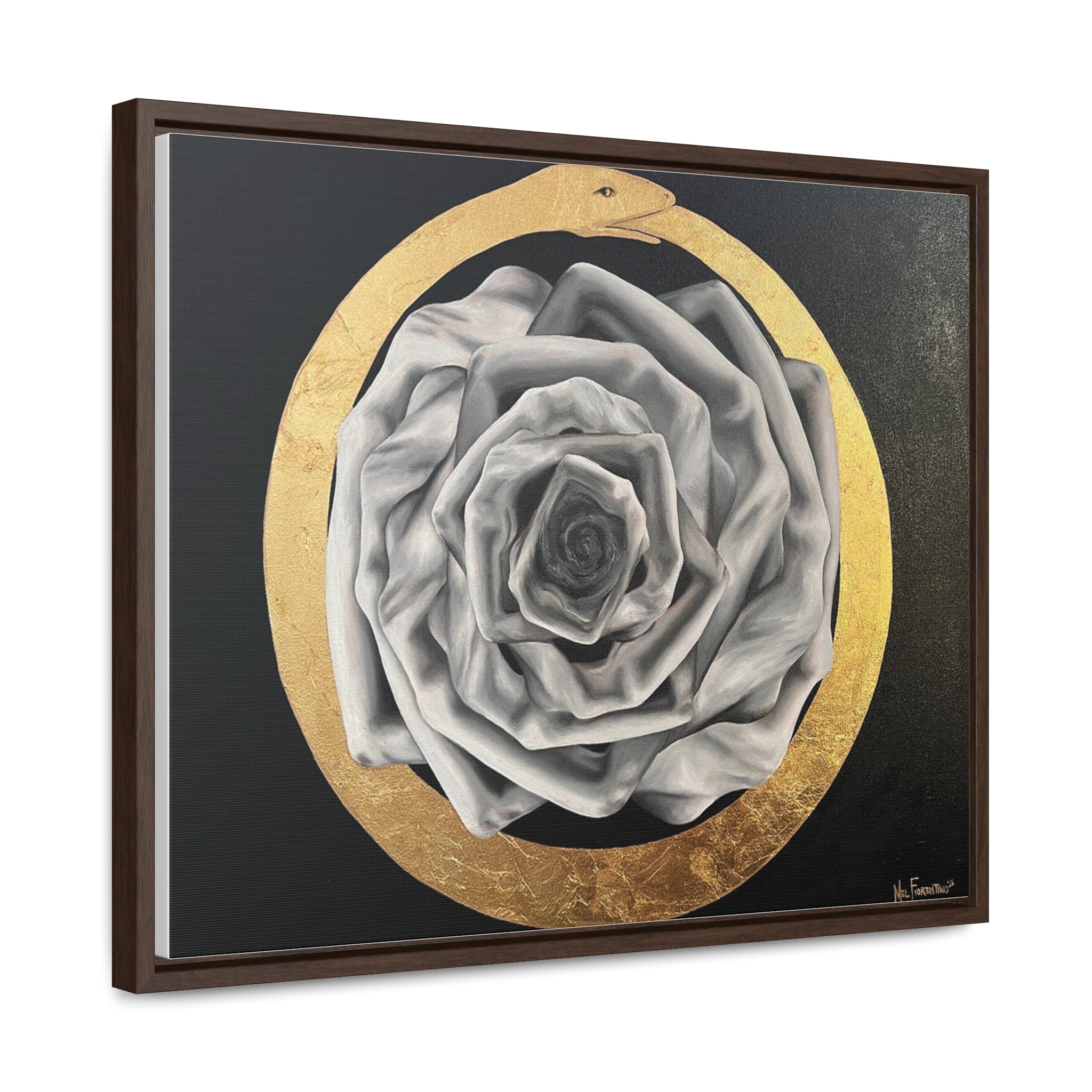 Ouroboros by Mel Fiorentino Framed Canvas Reproduction