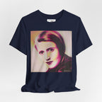 Ayn Rand Writer Unisex Jersey Short Sleeve Tee