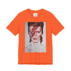 Aladdin Sane David Bowie Unisex Jersey Short Sleeve Tee