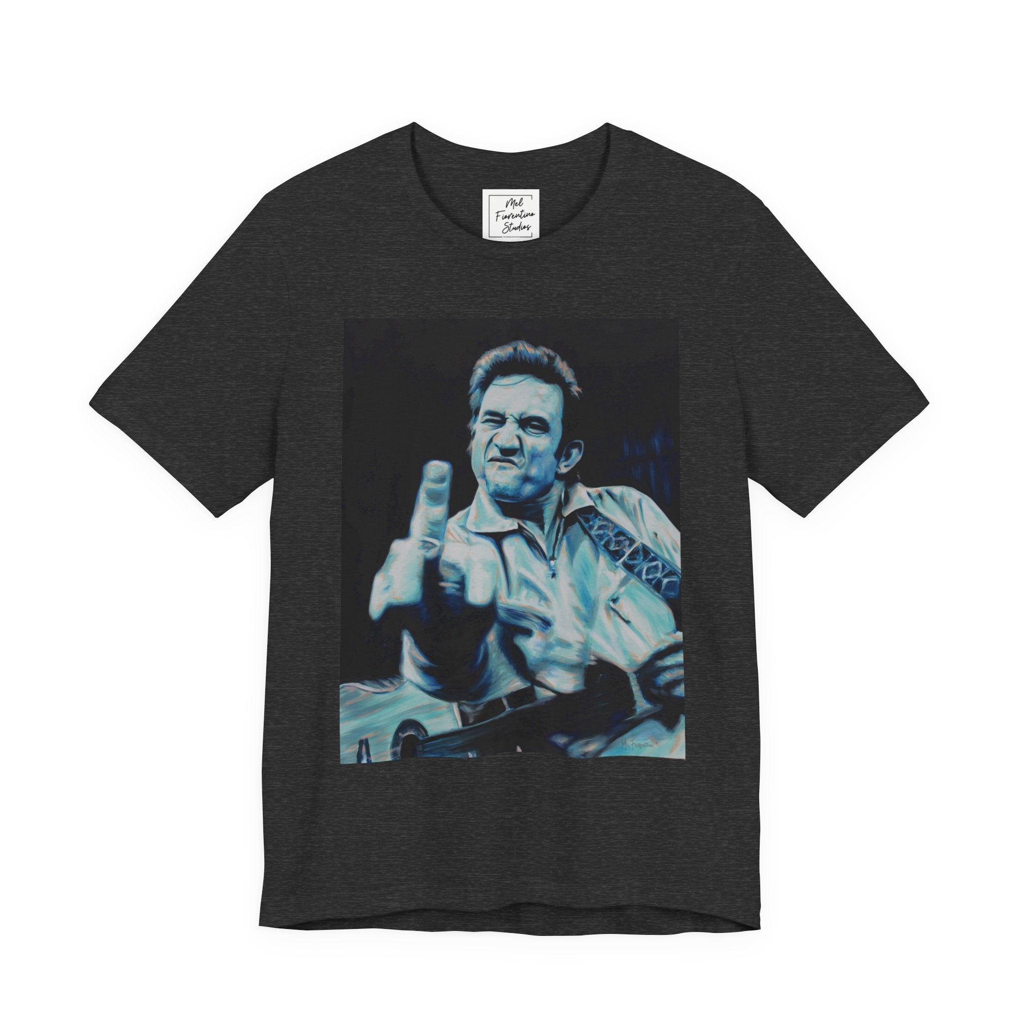 Folsom Prision Blues Johnny Cash Unisex Jersey Short Sleeve Tee