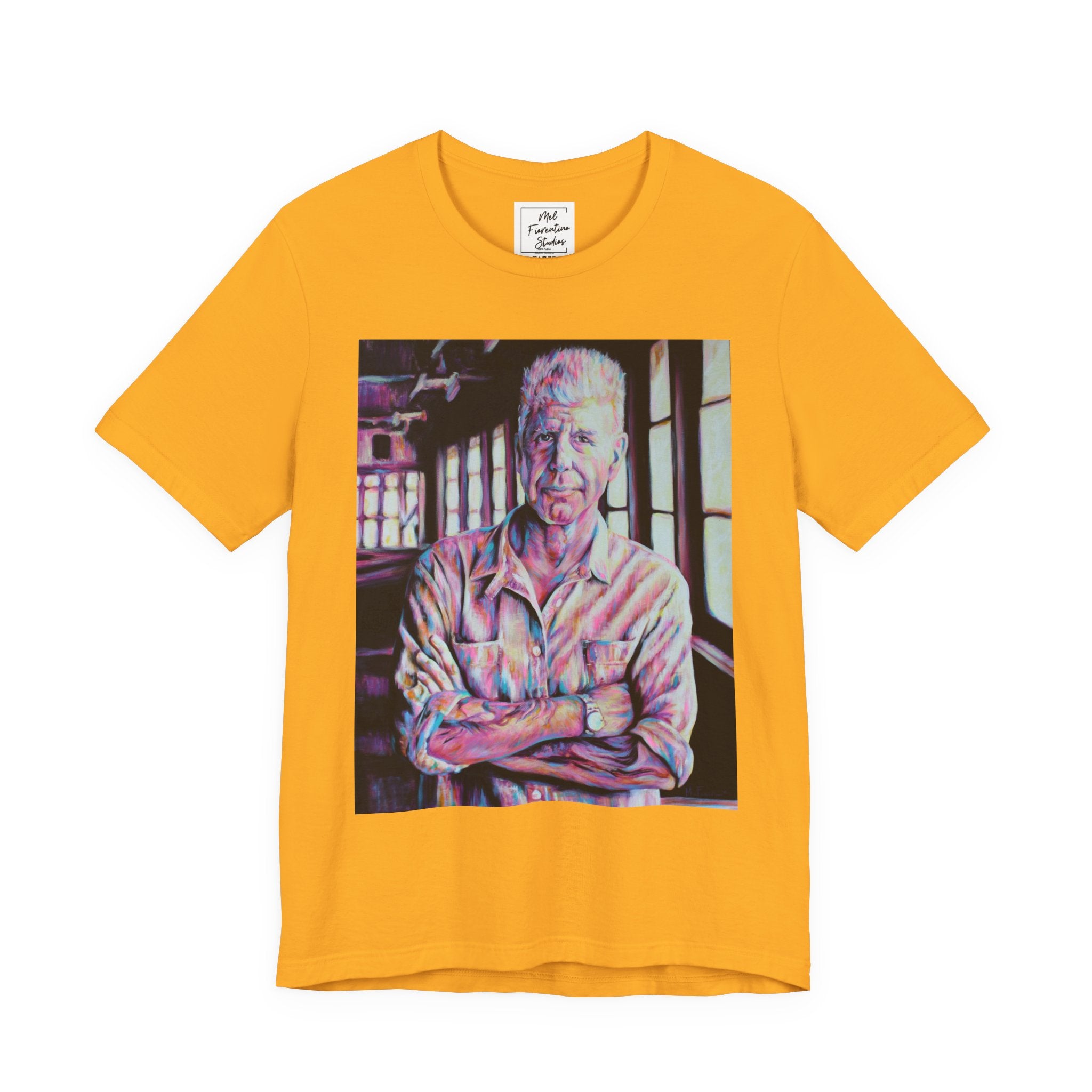 Anthony Bourdain II Unisex Jersey Short Sleeve Tee