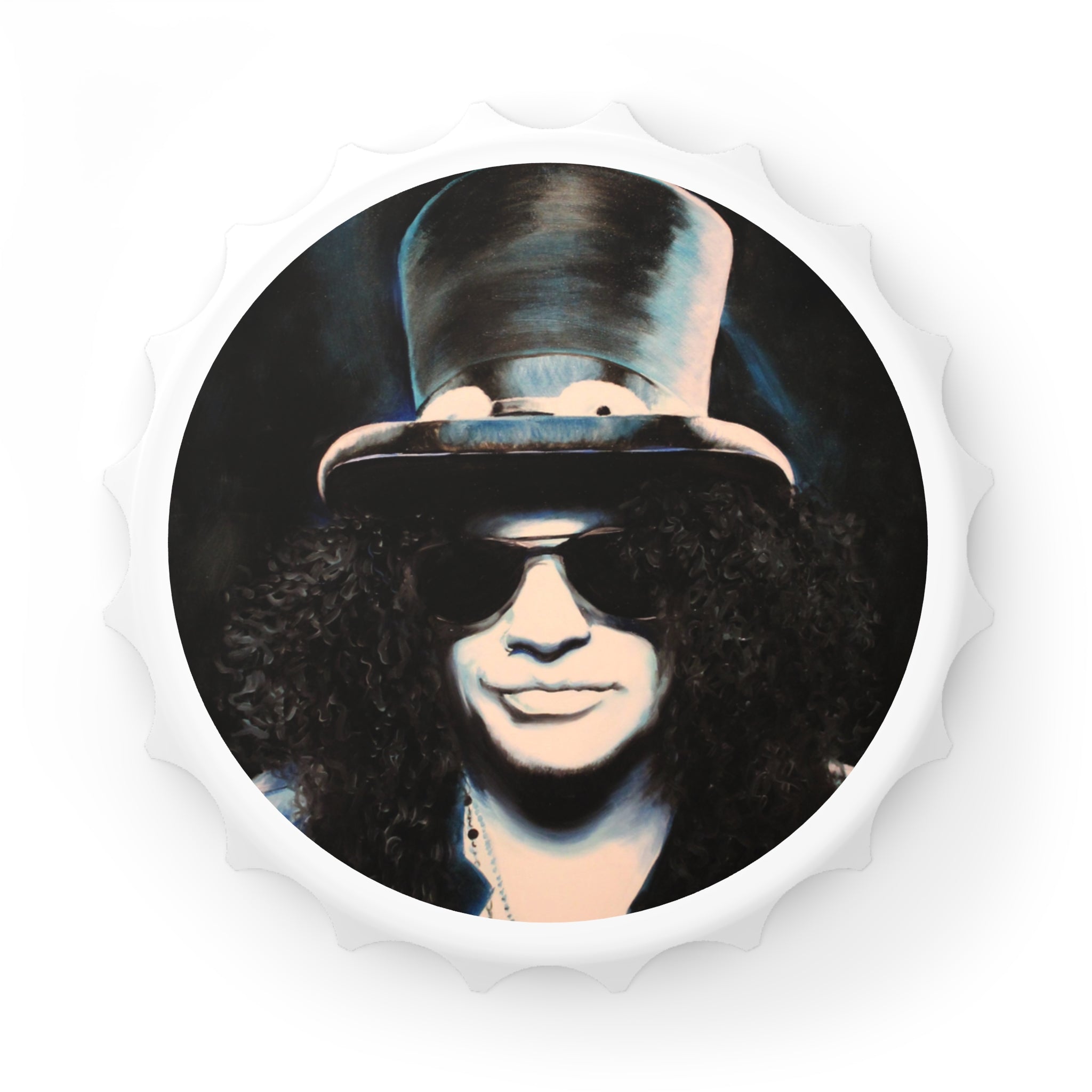 Slash Bottle Opener – Vintage Style Barware by artist Mel Fiorentino