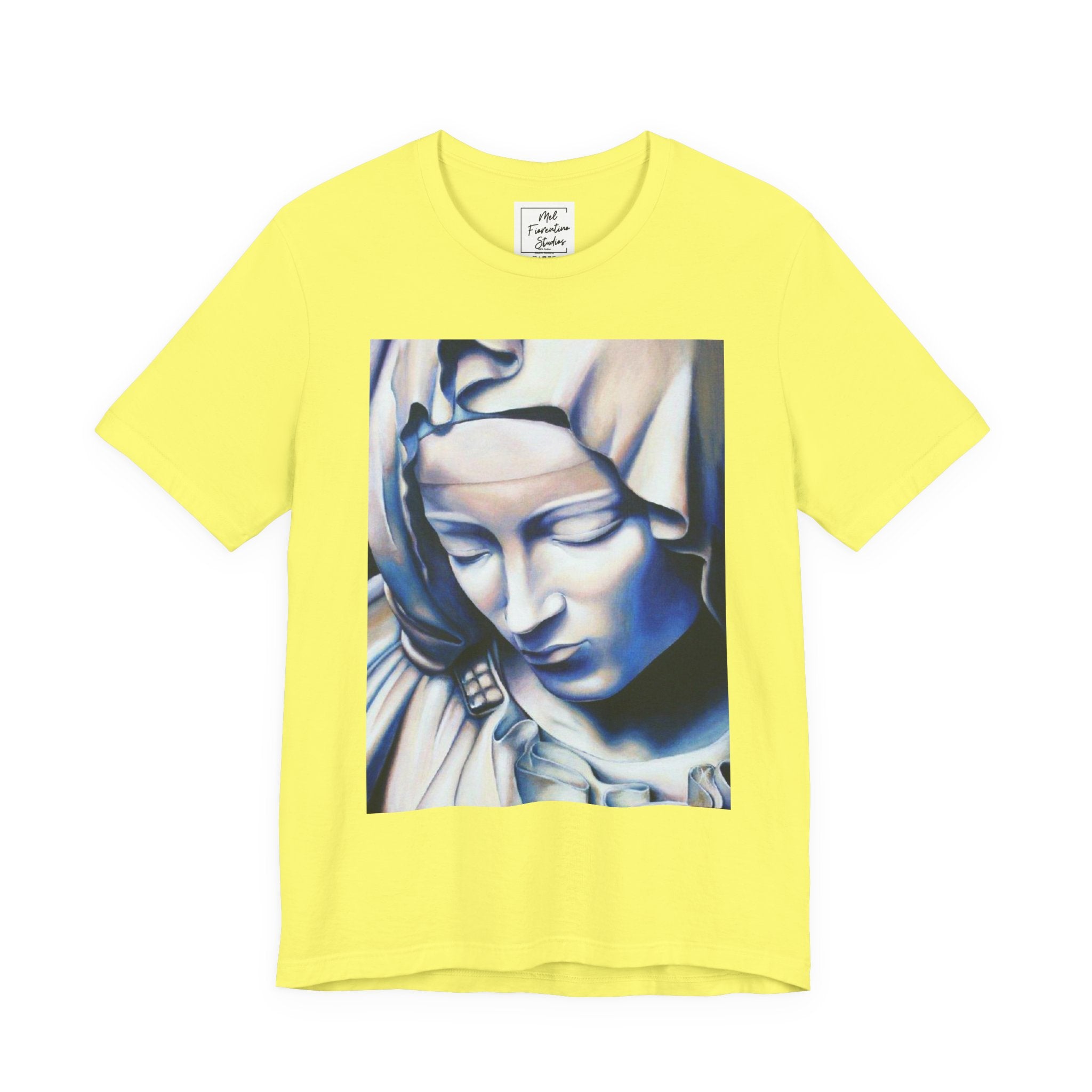 Mother Mary Pieta Michelangelo Unisex Jersey Short Sleeve Tee