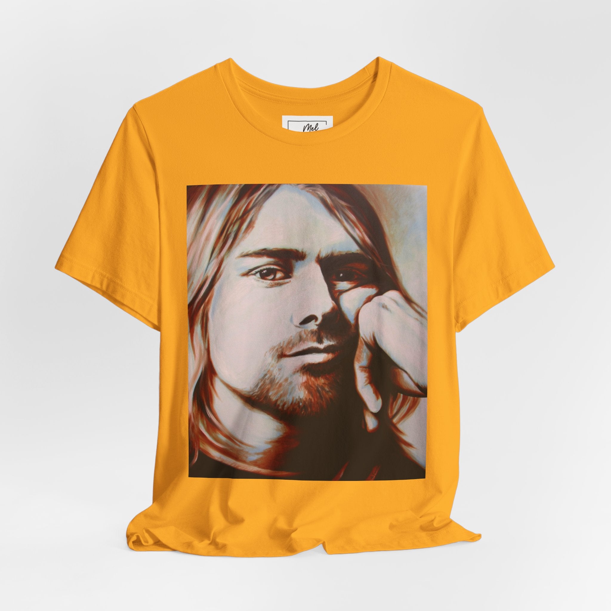 Kurt Cobain Nirvana Unisex Jersey Short Sleeve Tee