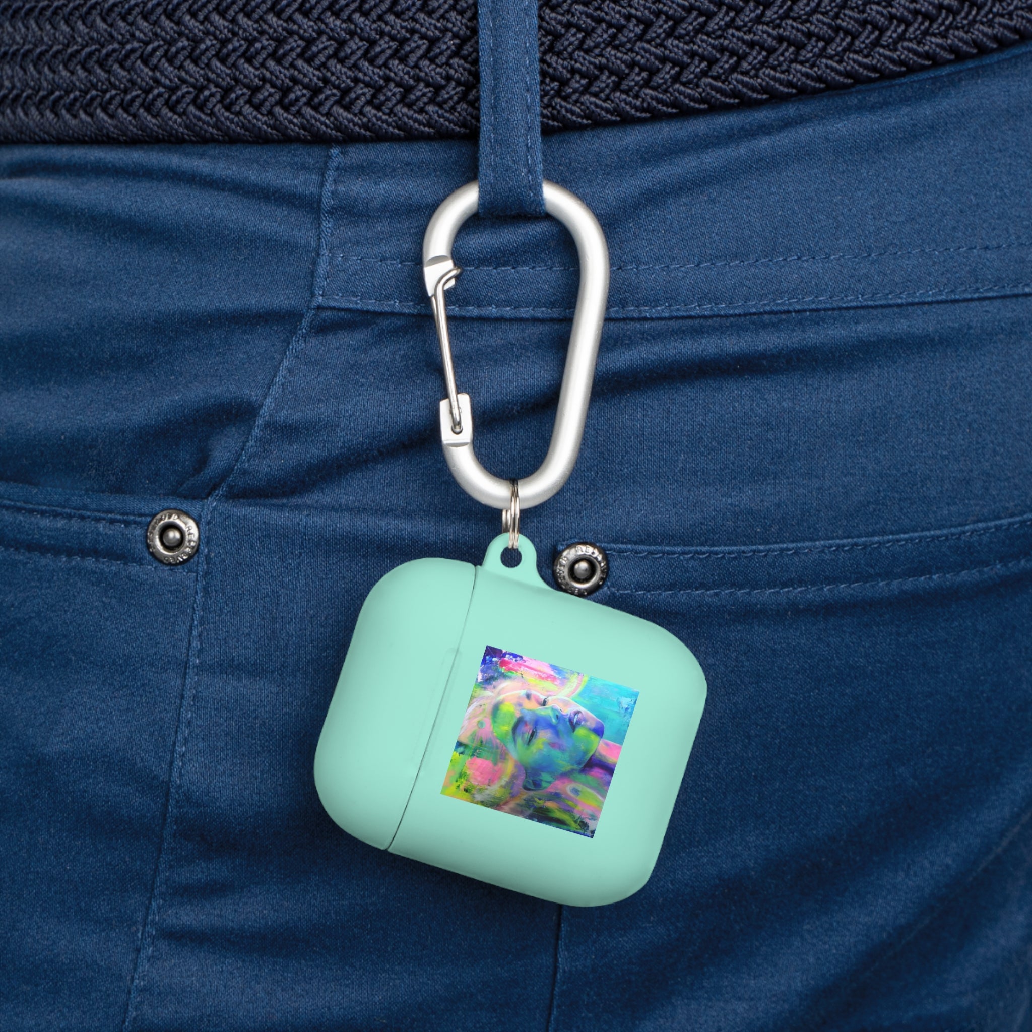 Underwater AirPods Case Cover | Art-Inspired Accessory by Mel Fiorentino