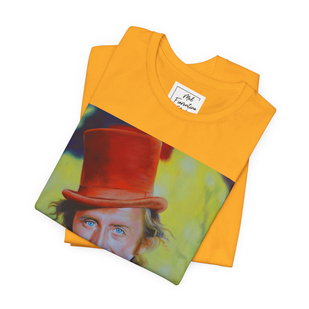 Willy Wonka Gene Wilder Unisex Jersey Short Sleeve Tee