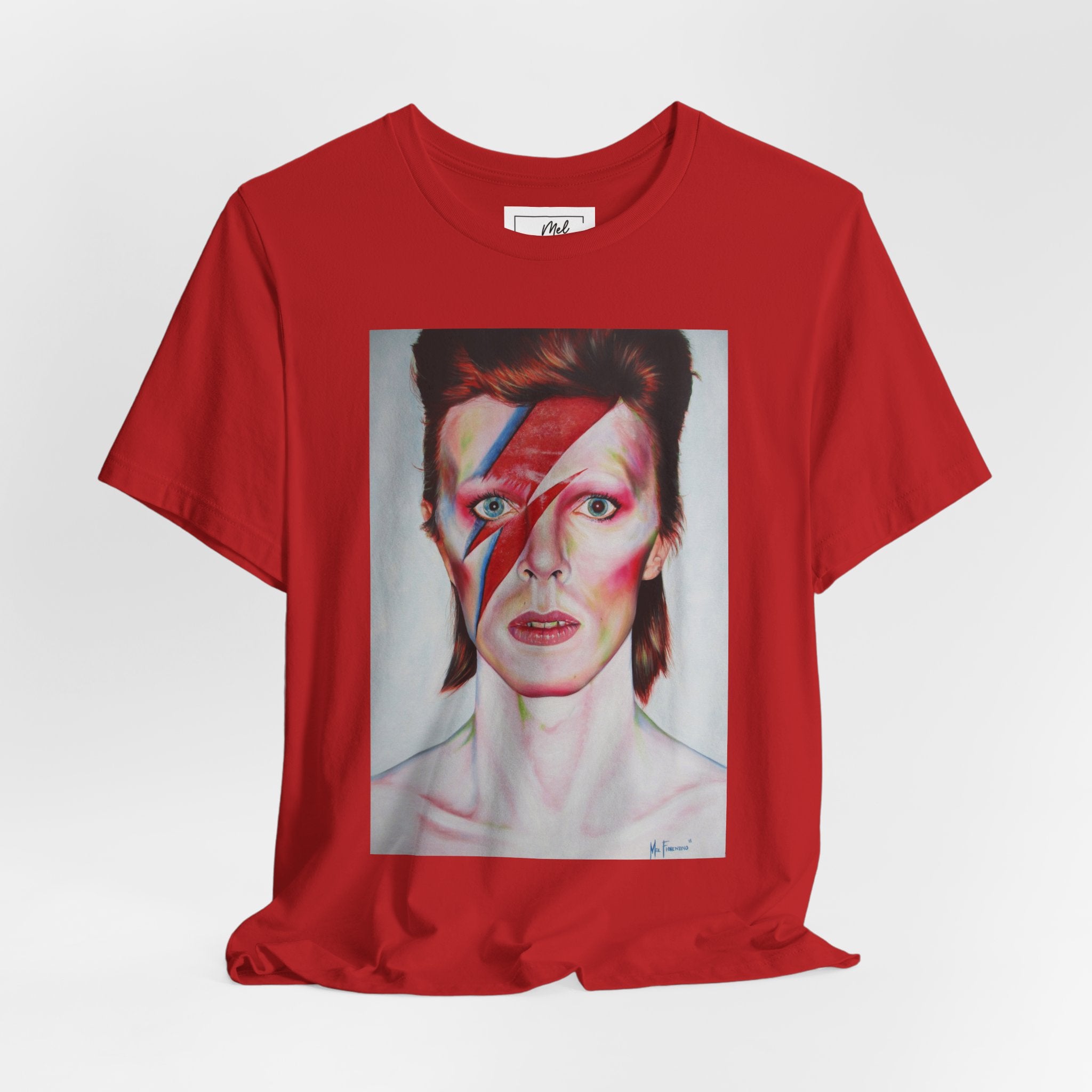Aladdin Sane David Bowie Unisex Jersey Short Sleeve Tee