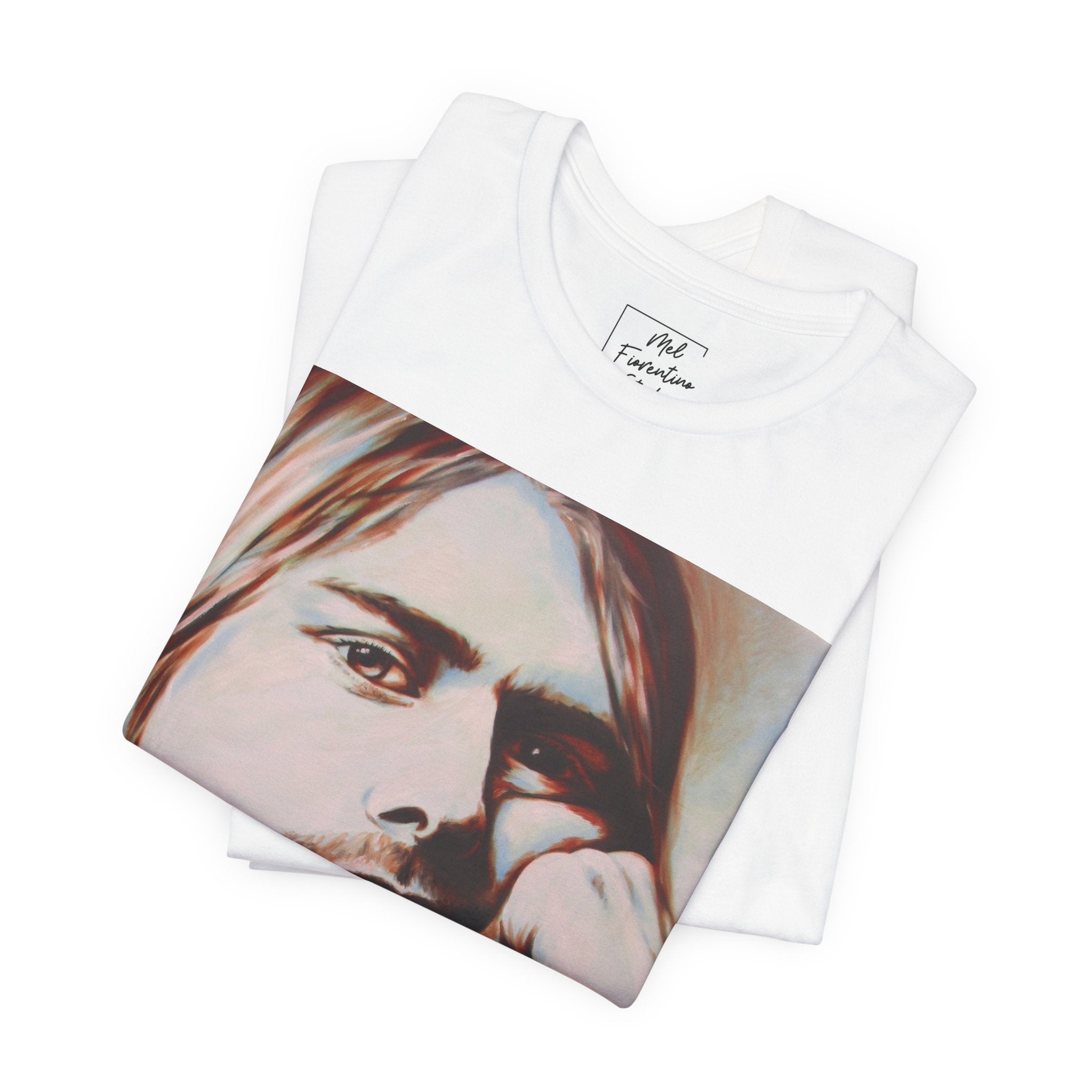Kurt Cobain Nirvana Unisex Jersey Short Sleeve Tee
