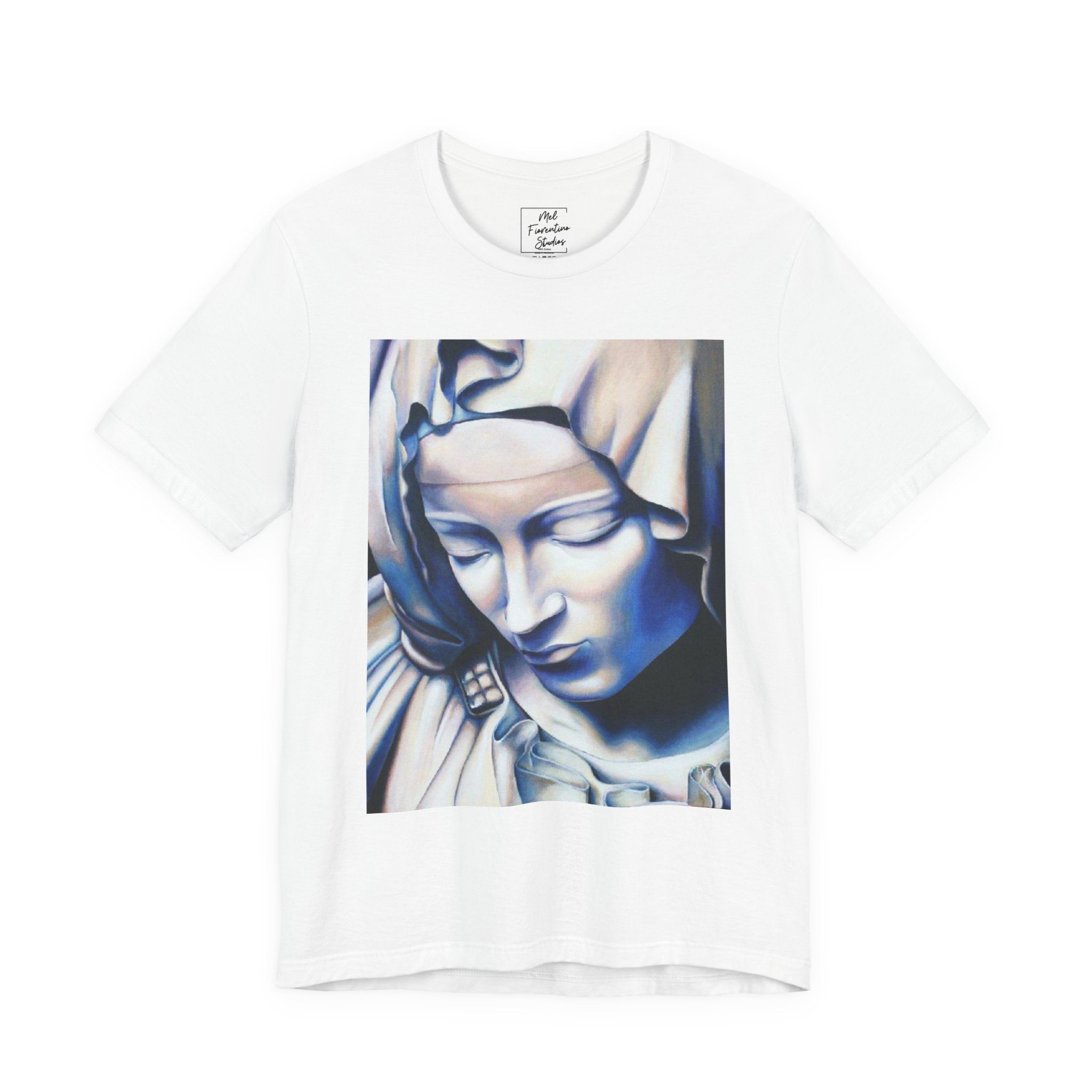 Mother Mary Pieta Michelangelo Unisex Jersey Short Sleeve Tee