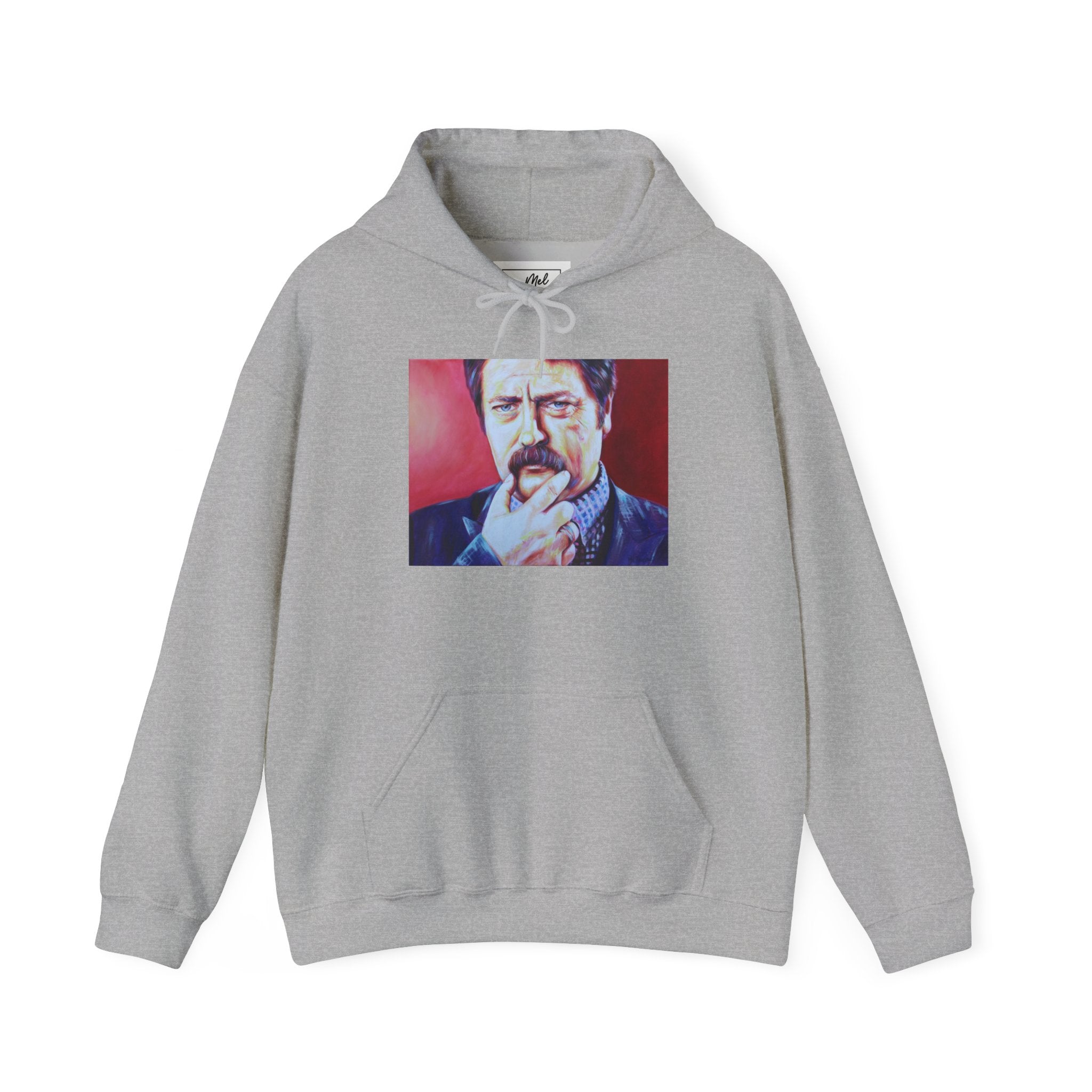 Ron Swanson Unisex Heavy Blend™ Hooded Sweatshirt