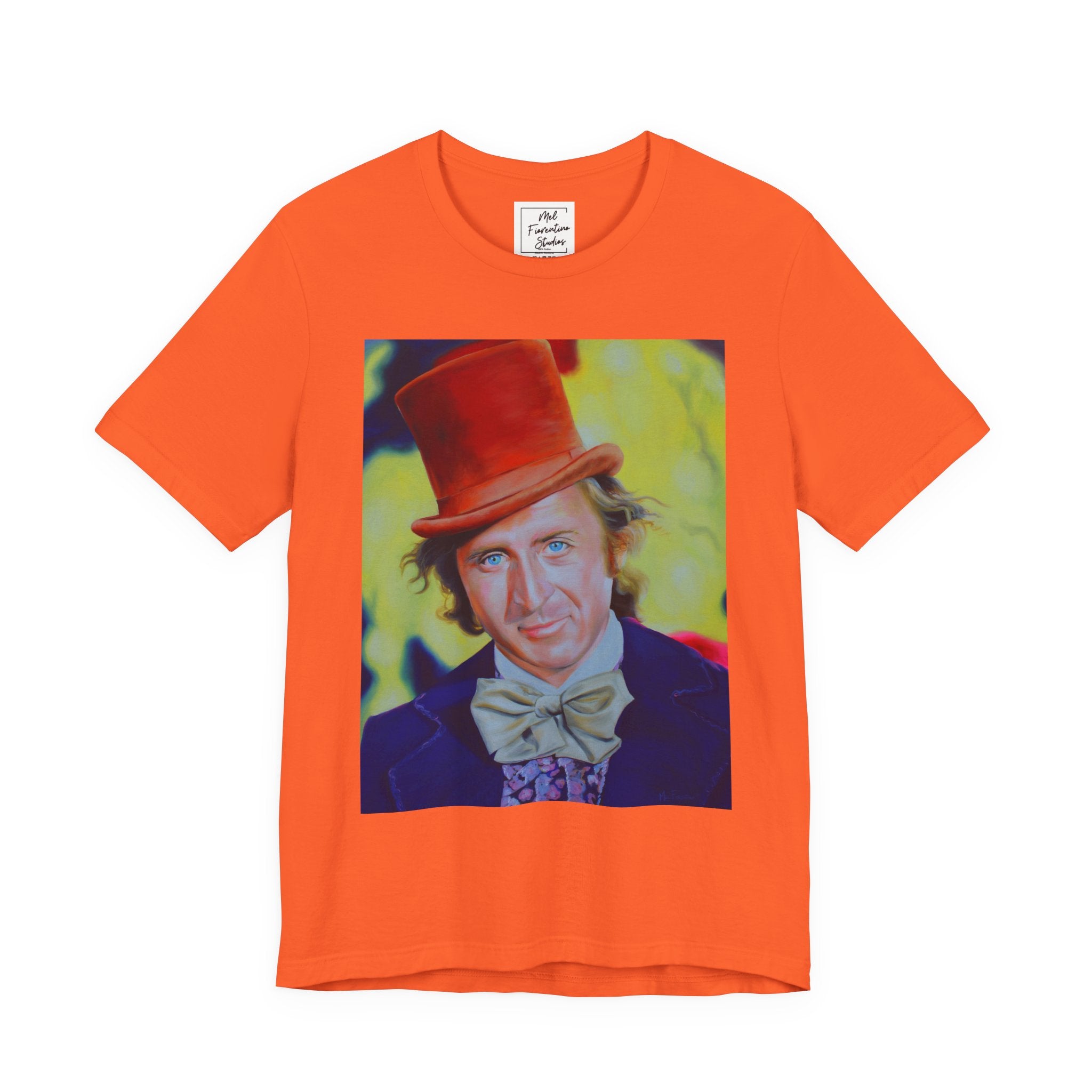Willy Wonka Gene Wilder Unisex Jersey Short Sleeve Tee