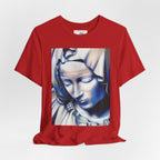 Mother Mary Pieta Michelangelo Unisex Jersey Short Sleeve Tee