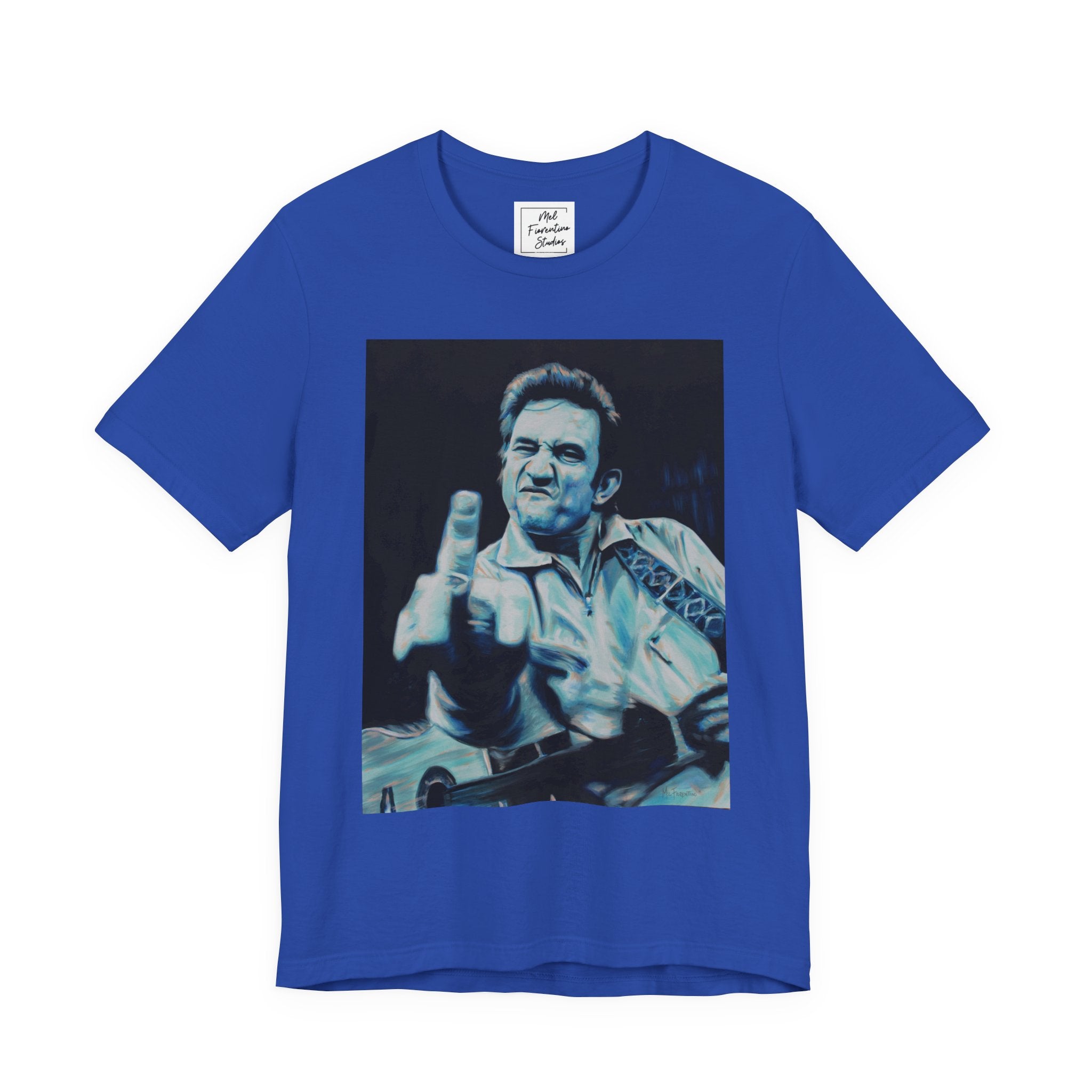 Folsom Prision Blues Johnny Cash Unisex Jersey Short Sleeve Tee
