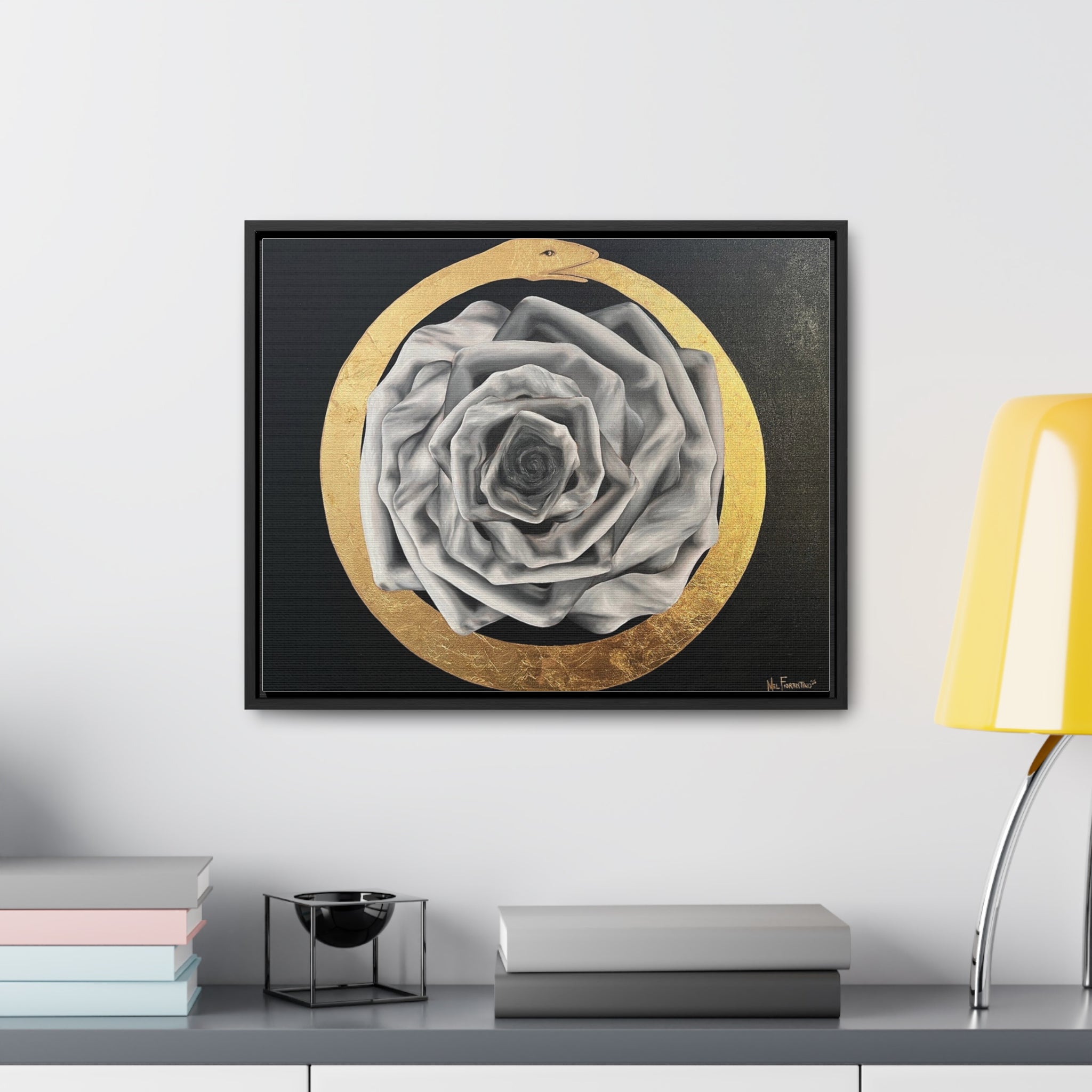 Ouroboros by Mel Fiorentino Framed Canvas Reproduction