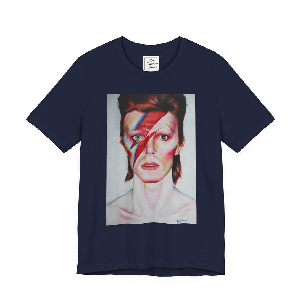 Aladdin Sane David Bowie Unisex Jersey Short Sleeve Tee