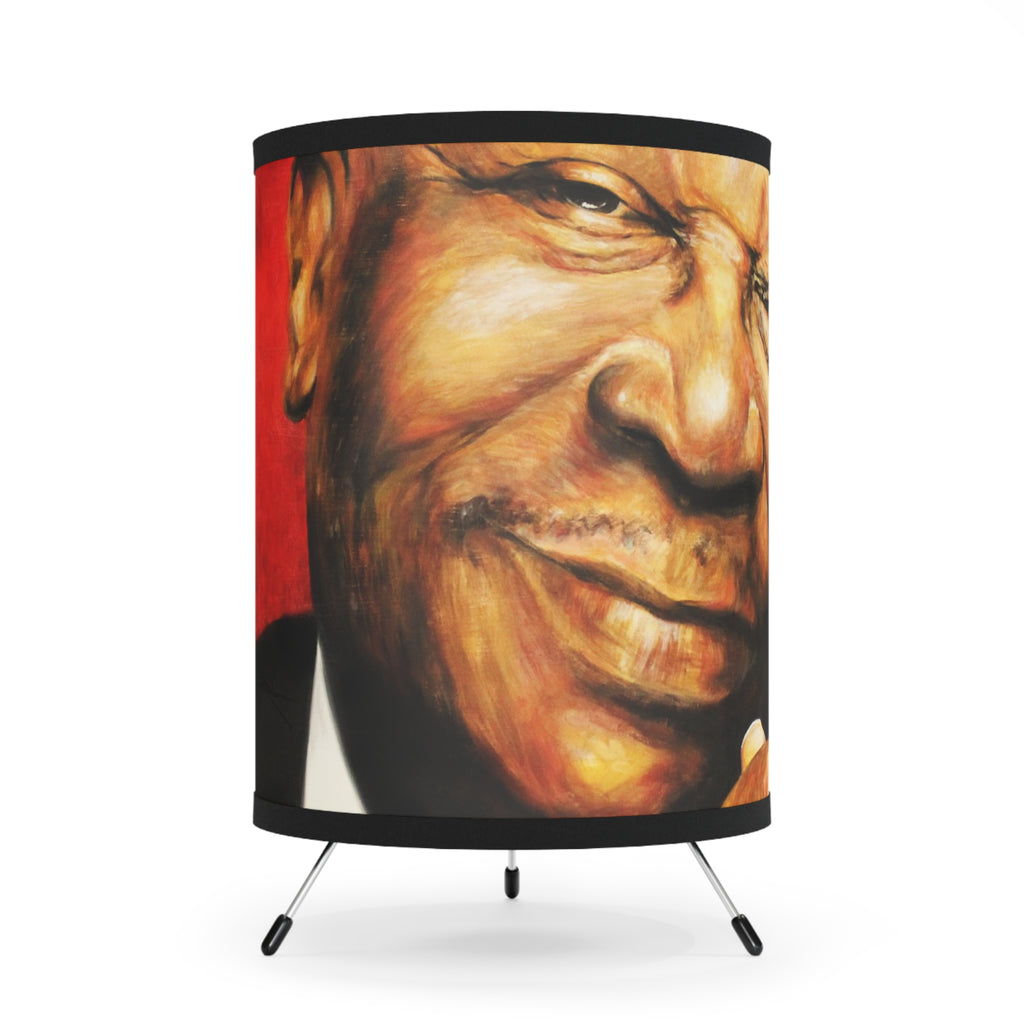 B.B. King Tripod Lamp with High-Res Printed Shade, US\CA plug