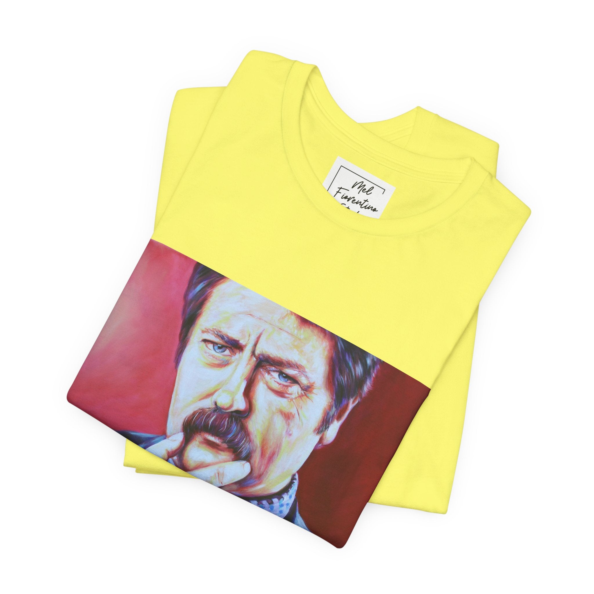 Ron Swanson Unisex Jersey Short Sleeve Tee