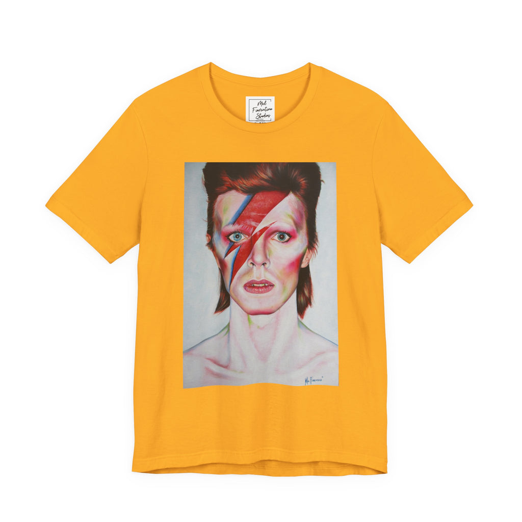 Aladdin Sane David Bowie Unisex Jersey Short Sleeve Tee