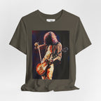 Jimmy Page Led Zeppelin Unisex Jersey Short Sleeve Tee